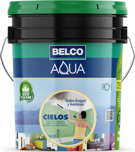 Pintura Para Cielorrasos Sobre Hongos Blanco Belco Env. 1lt