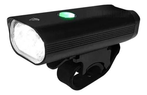 Linterna Frontal Recargable Usb Para Bicicleta Luz De 400 Lm