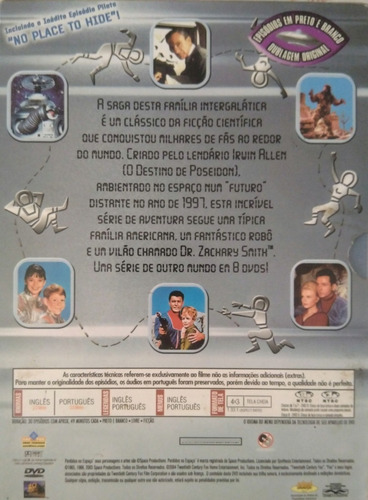 Perdidos No Espaço - 1ª E 2ª Temporada - Original - 16 Dvd's (Usado)
