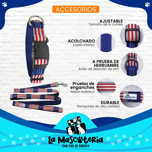 Collar Con Paseador Para Perros