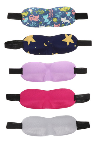 Máscara De Ojos Estéreo Para Niños Travel Eyeshade Para Dorm