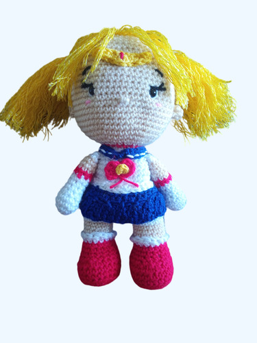 Amigurumi Sailor Moon, Tejido A Crochet 