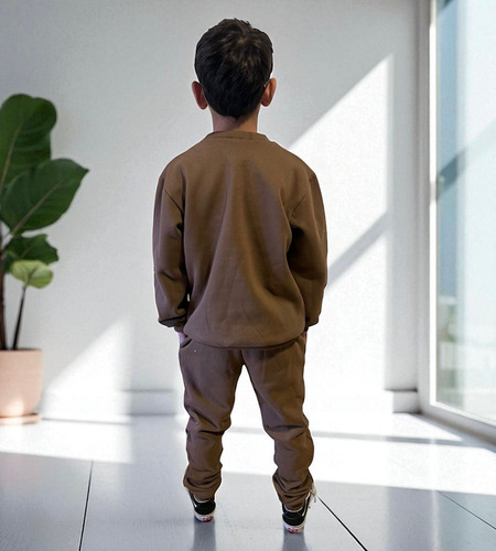 Conjunto Jogging Buzo Niño Friza Algodón Unisex Premium