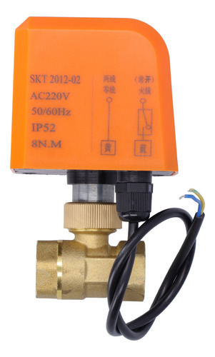 Válvula De Bola Eléctrica Motorizada Dn15 Ip52 De 2 Vías Y 2