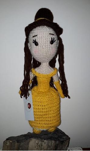 Princesa Bella Amigurumi - Tejida A Crochet