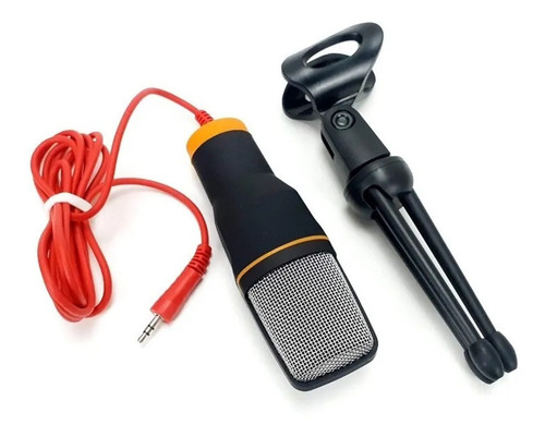 Imagem 3 de 9 de Microfone Condensador Live P2 Com Tripé De Mesa Mxmc017 Mxt