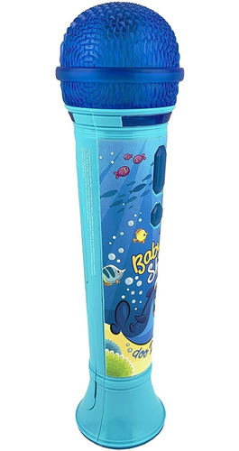 Micrófono De Karaoke Con Diseño De Tiburón Para Niños, Integ
