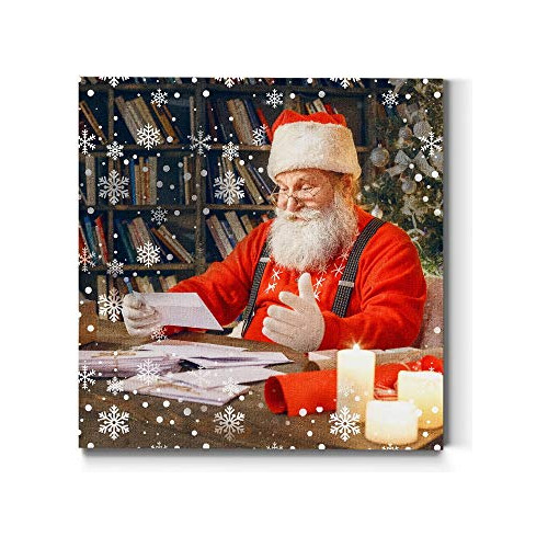 Galerias Cartas A Santa Wall Art, Lindo Navidad Amp; Fdyl0