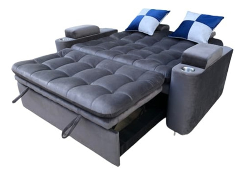 Sofa Cama Baul Esquinero L Moderno
