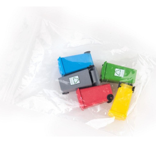 Gs Suministros De Oficina Mini Bote De Reciclaje De 1: 100