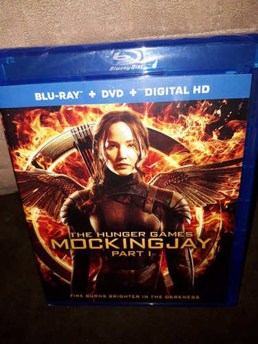 Sinsajo 1 Juegos Hambre Hunger Games Bluray Nuevo Sellado