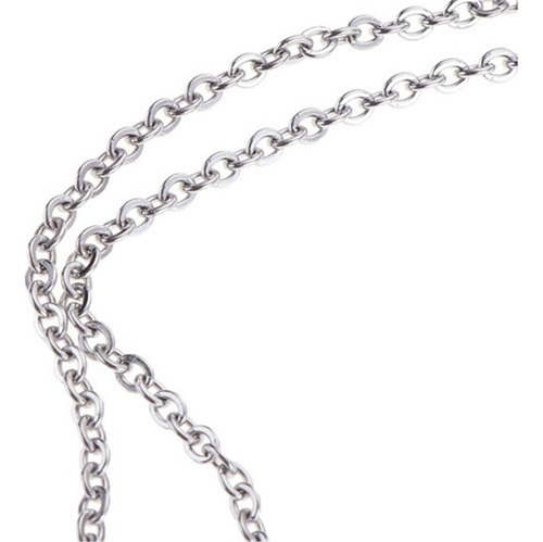 A Acero Inoxidable 2mm Cadena 10yd / Rollo For Collar