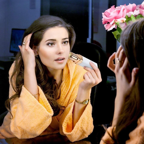 Imagen 5 de 8 de Depiladora Facial Para Mujeres Que Recargable, Suave Y Portá