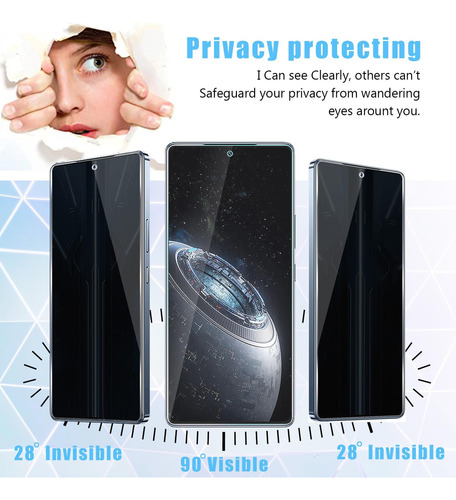 Film Protector Pantalla Privacidad Anti Espía Para Infinix Note 40 Pro