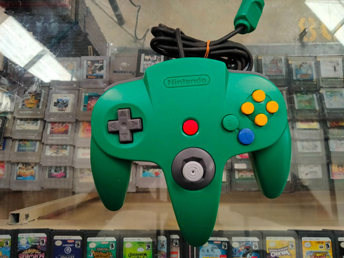 Control Nintendo 64 Color Verde