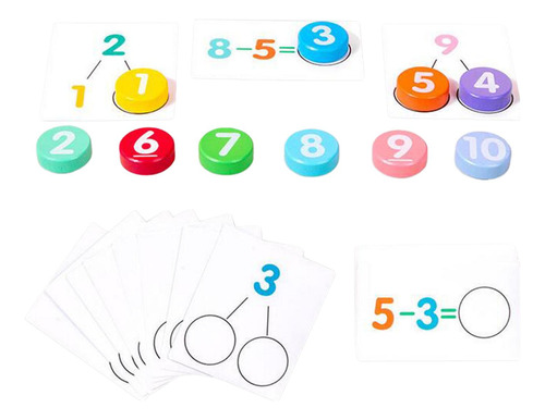 Juego De Matemáticas De Suma Y Resta, Conteo Educativo De