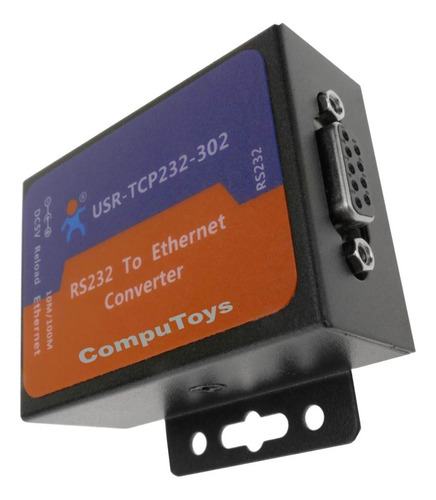 Ztcp50 Modulo Convertidor Db9 Rs232 A Ethernet, Computoys