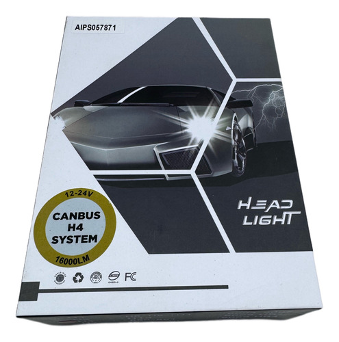 Ampolletas Led H4 12-24v 16000 Lumenes Canbus