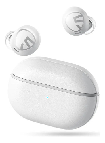 Audifonos Soundpeats Free2 Classic Bluetooth 5.1 Blanco Luz Agua