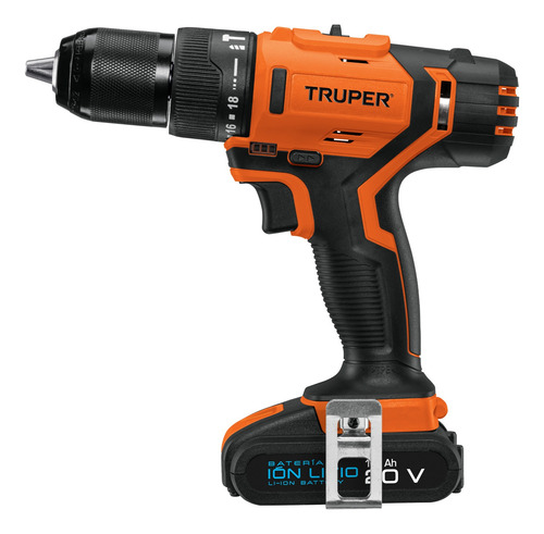 Taladro Percutor Inalámbrico 20v 3 Funciones 220v Truper