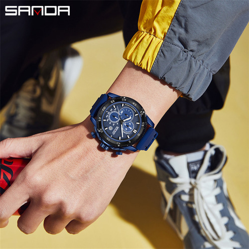 Reloj Sanda Man Luminous Chronograph Date Quartz 5314