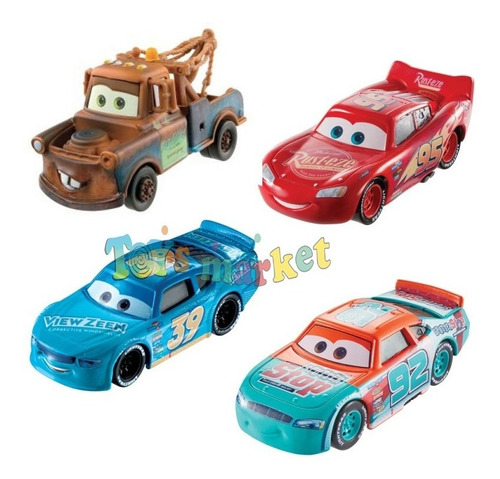Cars De Metal En Blister Cerrado Originales Mattel Pixar