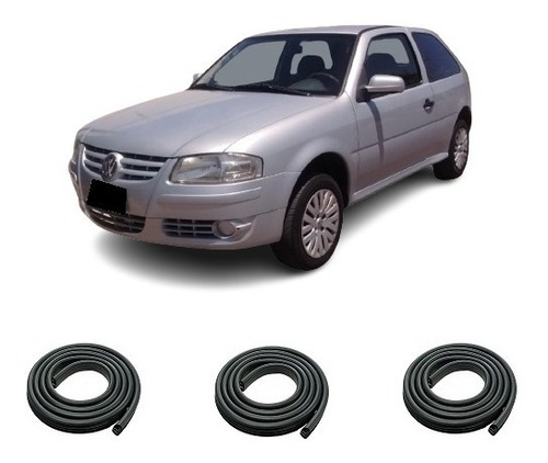 Burletes Vw Gol Power 3p 2012 Kit 3- Puertas + Baul Rapinese