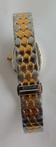 Reloj Bnlgr Mod. Serpentie Seduttorie Dama Correa Oro Amarillo/plata Bisel Oro Amarillo Caratula Negra (Usado)
