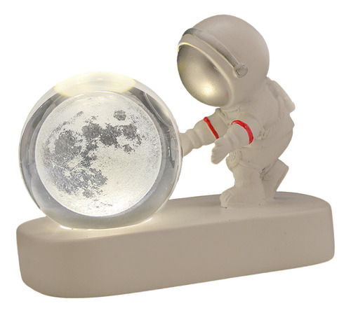 Luz De Noche Con Bola De Cristal 3d, Lámpara De Noche De