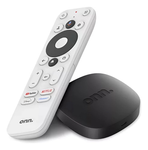 Onn. Tv Box 4k Con Control De Voz Mediente Google