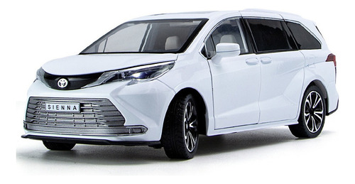 D 2022 Toyota Sienna Mpv Miniatura Metal Autos Turístico