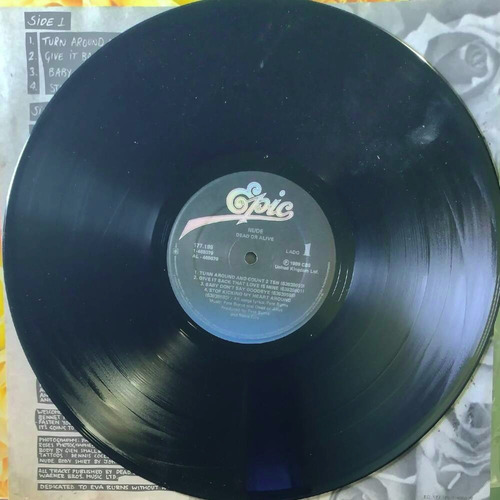 Lp Dead Or Alive Nude 1989 Com Encarte (Usado)