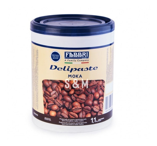 Pasta Concentrada Delipaste Moka 1,1 Kg Fabbri®