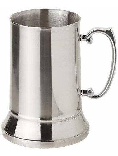 Maxam Stainless Steel Beer Mug, 20 Ounce