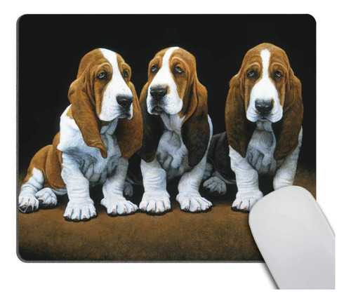 Mouse Pads Cachorros - Tierna Compañía En Tu Escritorio