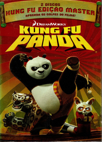 Dvd Kung Fu Panda - Kung Fu Edição Master (2 Discos)