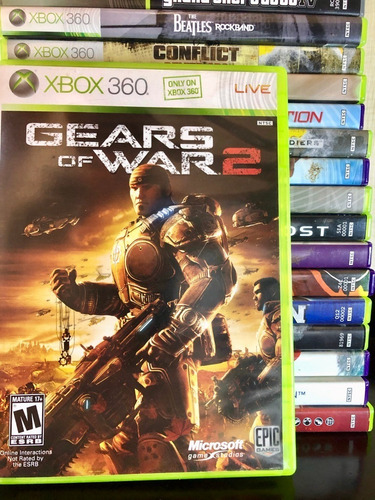 Gears Of War 2 - Xbox 360 - Original Y Físico