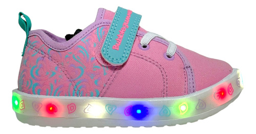 Tenis Para Niño Y Niña Con Luces Led Bubble Gummers Colores