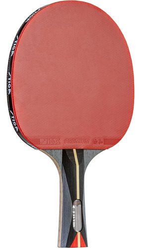 Paleta De Pingpong Stiga T1282 Roja Y Negra 2mm