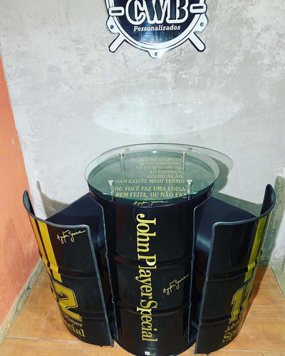 Kit Bistrô Personalizado Com Vidro