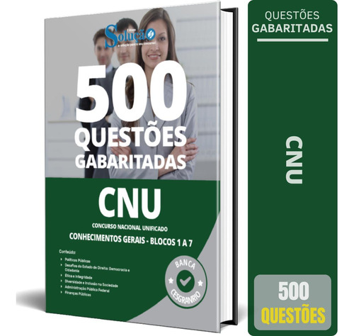 Caderno Questões Cnu 2024 Conhecimentos Gerais Bloco 1 A 7