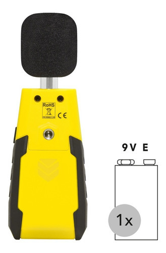 Medidor De Nivel De Sonido Con Protector De Viento Trotec