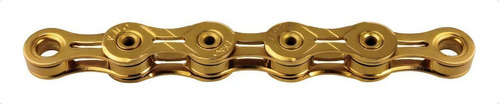 Corrente X10sl Dourado 116l 10v Shimano Sram Mtb 253g - Kmc