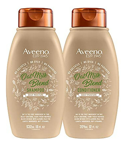 Set Capilar Aveeno Con Avena Y Leche, 360 Ml