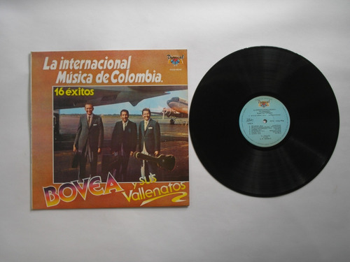 Lp Vinilo Bovea Y Sus Vallenatos 16 Exitos Ed Colombia 1990