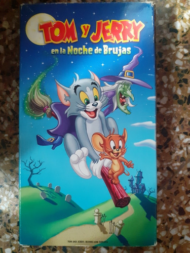 Tom Y Jerry En La Noche De Brujas Vhs Pelicula