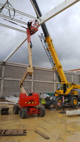 Imagen 1 de 10 de Alquiler De Manlift Brazos Elevadores Transporte Inmediato