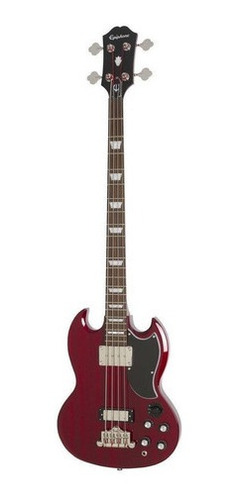 Bajo Eléctrico EpiPhone Sg Eb-3 Cherry Rojo