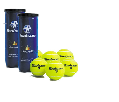 Tubo De Pelotas Toalson Importado Tenis Padel Cordoba Oferta