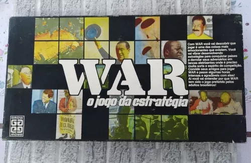 Jogo War - O Jogo Da Estratégia - Jogo De Tabuleiro War